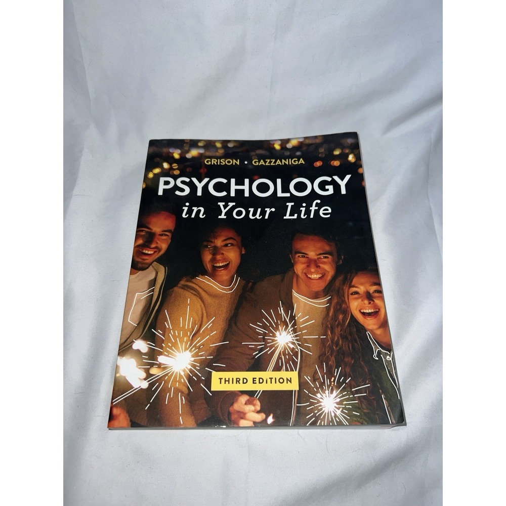 Psychology In Your Life Open And Used Good Condition Small Stain On Bottom